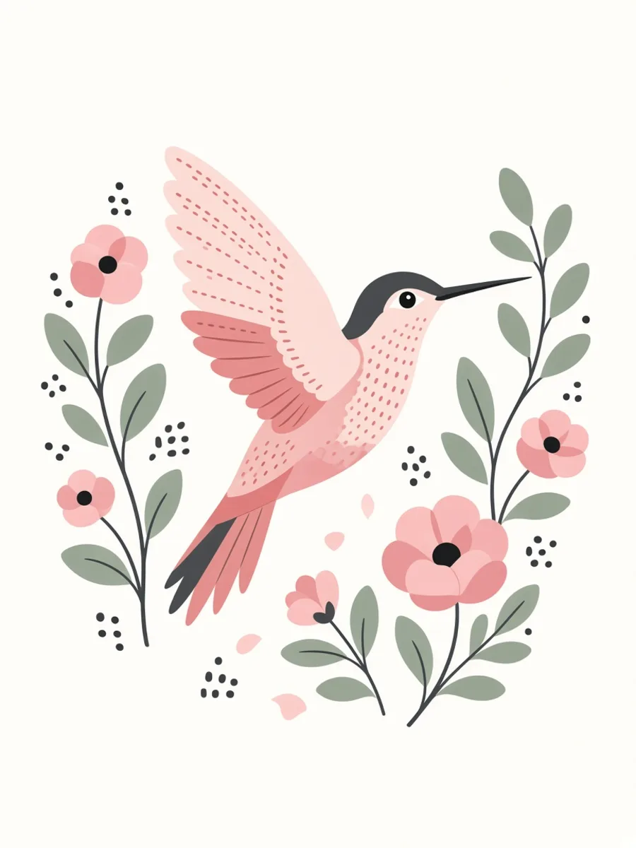 Botanical Hummingbirds