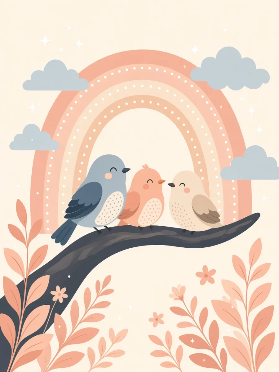 Rainbow Birds